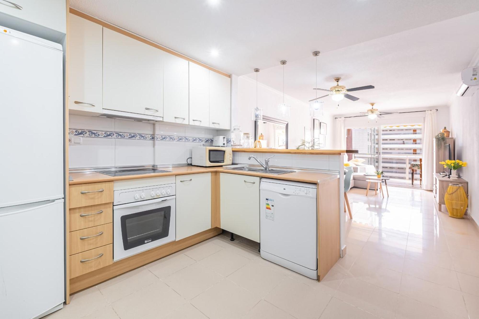 Cala Esmeralda 6-F Apartment Playa La Cala Beach Вилахойоса Екстериор снимка